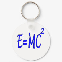 E = MC 2 (blue) keychains by GeeksRock E = MC 2 (blue) keychains