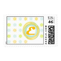 E Monogrammed Postage Stamps by GSquared E Monogrammed Postage Stamps