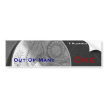 E Pluribus Unum Bumper Stickers