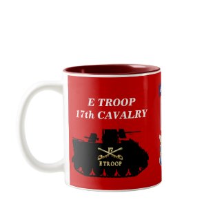 E Troop, 17th Cavalry M113 ACAV Track Mug mug