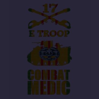 E Troop, 17th Cavalry M113 Combat Medic Shirt shirt