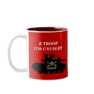 E Troop, 17th Cavalry M551 Sheridan Mug mug