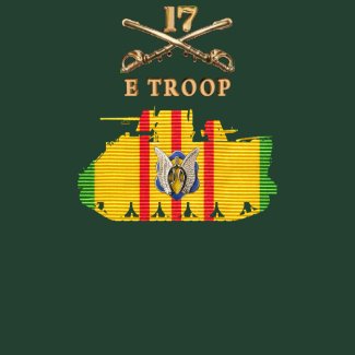 E Troop 17th Cavalry VSR M113 ACAV Shirt shirt