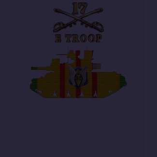 E Troop 17th Cavalry VSR M551 Sheridan Shirt shirt