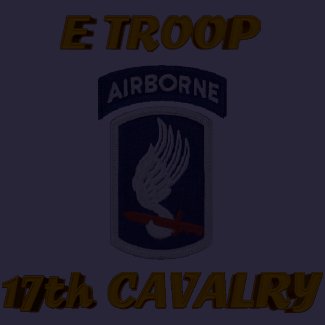 E Troop 17th Cavalry VSR M551 Sheridan Shirt shirt