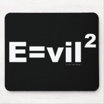 E=vil2 Mouse Pad mousepads by gutwallow E=vil2 Mouse Pad mousepads