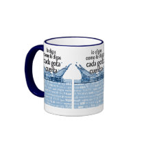 Each drop counts mug