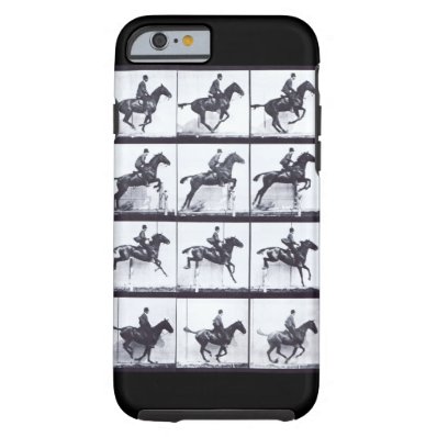 EADWEARD MUYBRIDGE: Horse Jumping - Tough iphone 6 Tough iPhone 6 Case