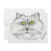 Eager Cat invitations by Flags1 Eager Cat invitations
