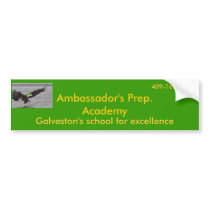eagle, Ambassador's Prep. Academy, Galveston's ... bumper stickers