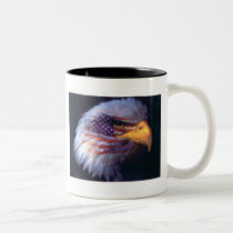 EAGLE & AMERICAN FLAG! 11oz MUG mugs