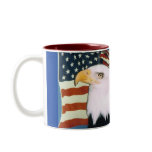 Eagle American Flag Coffee Cup Mugs