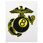 Eagle and 8 Ball Customized Letterhead