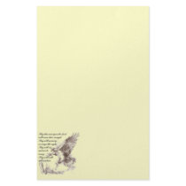 Eagle and Scripture Stationery by stationery_ Eagle and Scripture Stationery