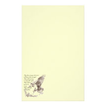 Eagle and Scripture Stationery