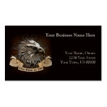 Eagle and Scroll Business Card