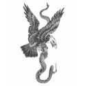 eagle and snake t-shirts by tat2ts eagle and snake t-shirts
