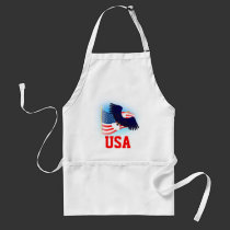 Eagle and US Flag aprons
