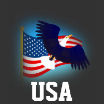 Eagle and US Flag t-shirts