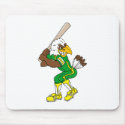Eagle Baseball Batter green yellow