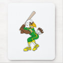 Eagle Baseball Batter green yellow
