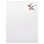 Eagle baseball player letterhead design