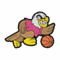 Eagle Basketball embroidered shirts by ZazzleEmbroidery Eagle Basketball embroidered shirts