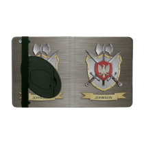 Eagle Battle Crest Armor iPad Covers