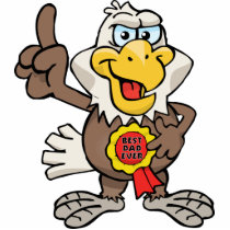 eagle-Best dad cartoon photo sculptures by Dennis_Holmes eagle-Best dad cartoon photo sculptures