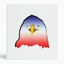 eagle blue white red w outline horizontal gradient vinyl binders