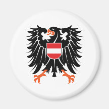 Eagle coat of arms Austria Eagle crest Austria Fridge Magnet