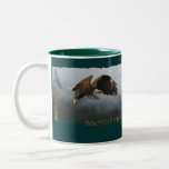 EAGLE, CROW, TOTEM POLE & MISTY FOREST Gifts Mug