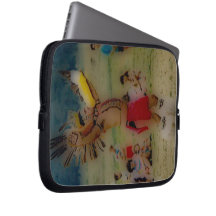 'Eagle Dancing Warrior' Computer Sleeve