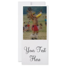 'Eagle Dancing Warrior' Rack Card
