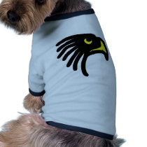 eagle falcon icon doggie t-shirt