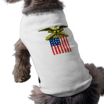 Eagle Flag and Cannons pet clothing