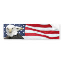 Eagle flag bumper sticker bumper stickers