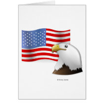 Eagle Flag cards by smileycentral Eagle Flag cards