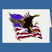 Eagle & Flag cards