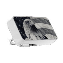 Eagle & Flag Doodle Speaker