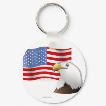 Eagle Flag keychains by smileycentral Eagle Flag keychains
