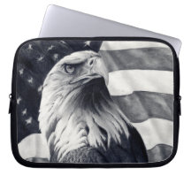 Eagle & Flag Laptop Sleeve