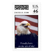 Eagle & Flag postage