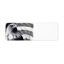 Eagle & Flag Return Address Labels