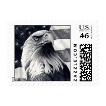 Eagle & Flag Stamps