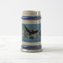 EAGLE FLIGHT Bald Eagle Wildlife Drinking Stein Coffee Mug