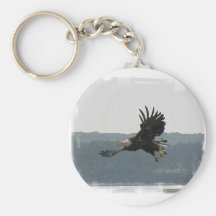 Eagle Flight Keychain