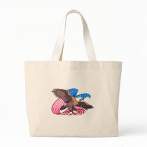 Eagle Flying Flag Bags