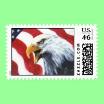 Eagle for the 4th of July Postage postage by Bystillwaters Eagle for the 4th of July Postage postage