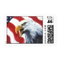 Eagle for the 4th of July Postage stamp